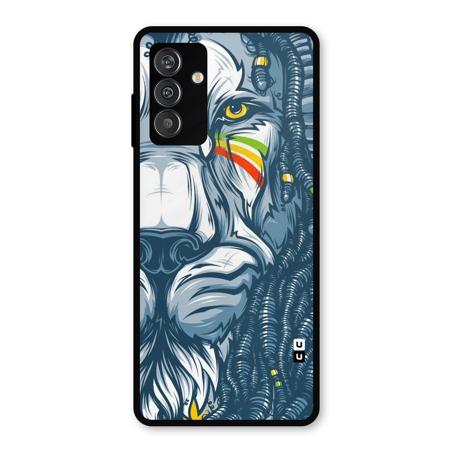 Lionic Face Metal Back Case for Galaxy F13