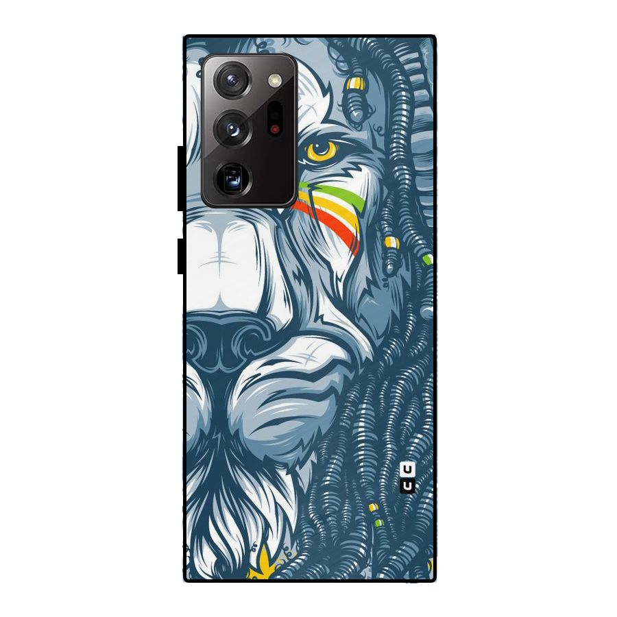 Lionic Face Metal Back Case for Galaxy Note 20 Ultra 5G
