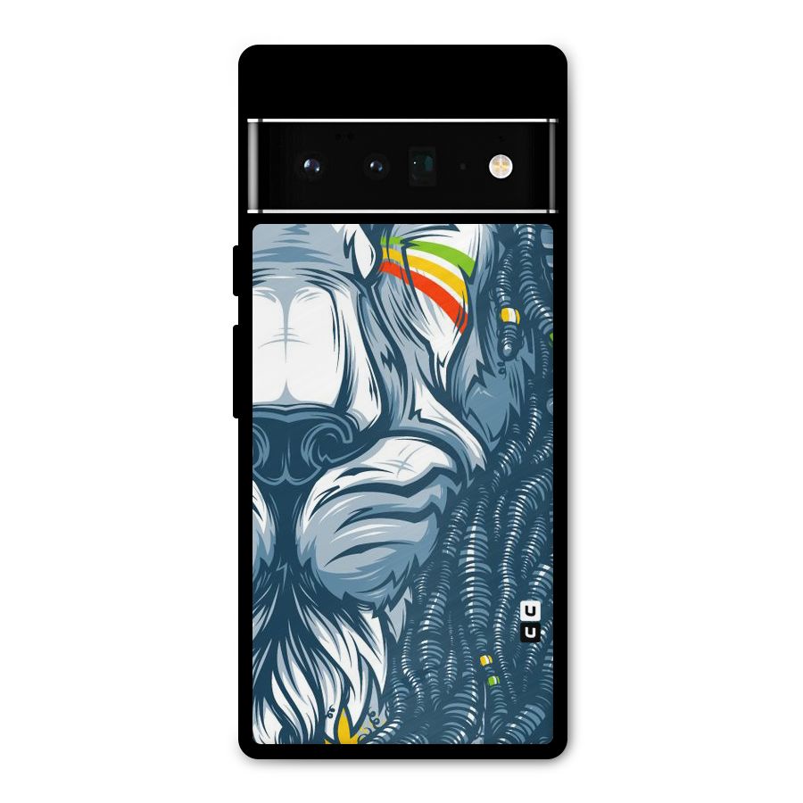 Lionic Face Metal Back Case for Google Pixel 6 Pro