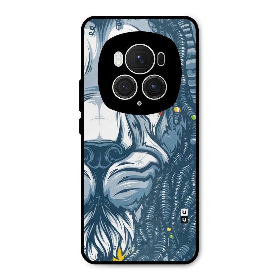 Lionic Face Metal Back Case for Honor Magic6 Pro