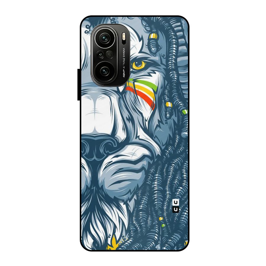 Lionic Face Metal Back Case for Mi 11X Pro