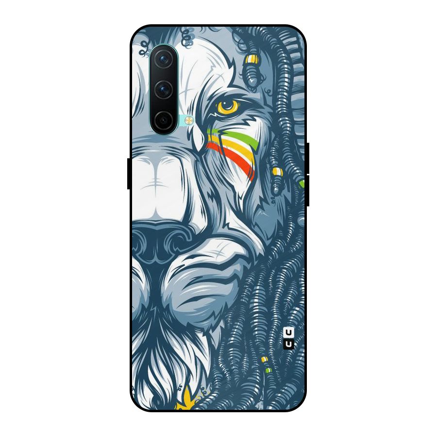 Lionic Face Metal Back Case for OnePlus Nord CE 5G