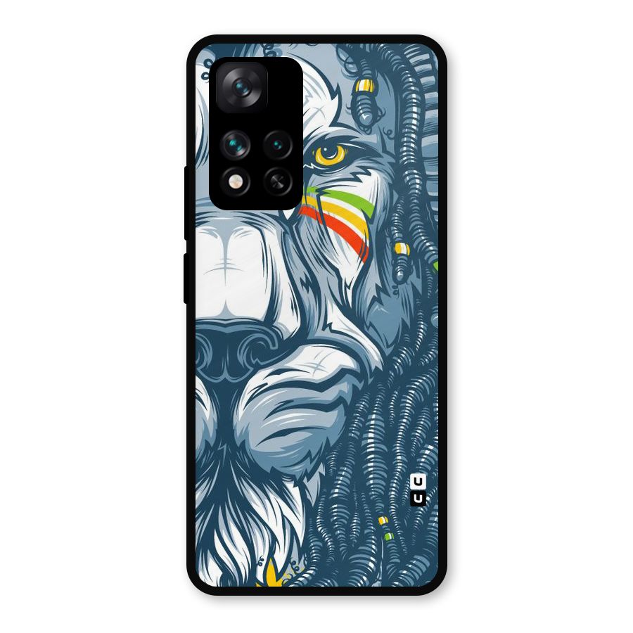 Lionic Face Metal Back Case for Xiaomi 11i 5G