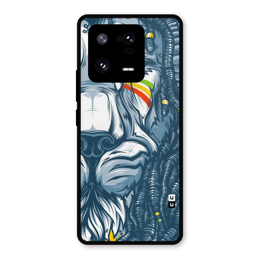 Lionic Face Metal Back Case for Xiaomi 13 Pro