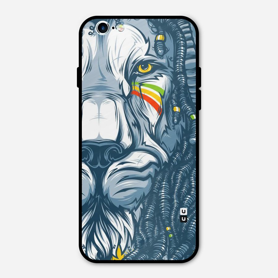 Lionic Face Metal Back Case for iPhone 6 6s