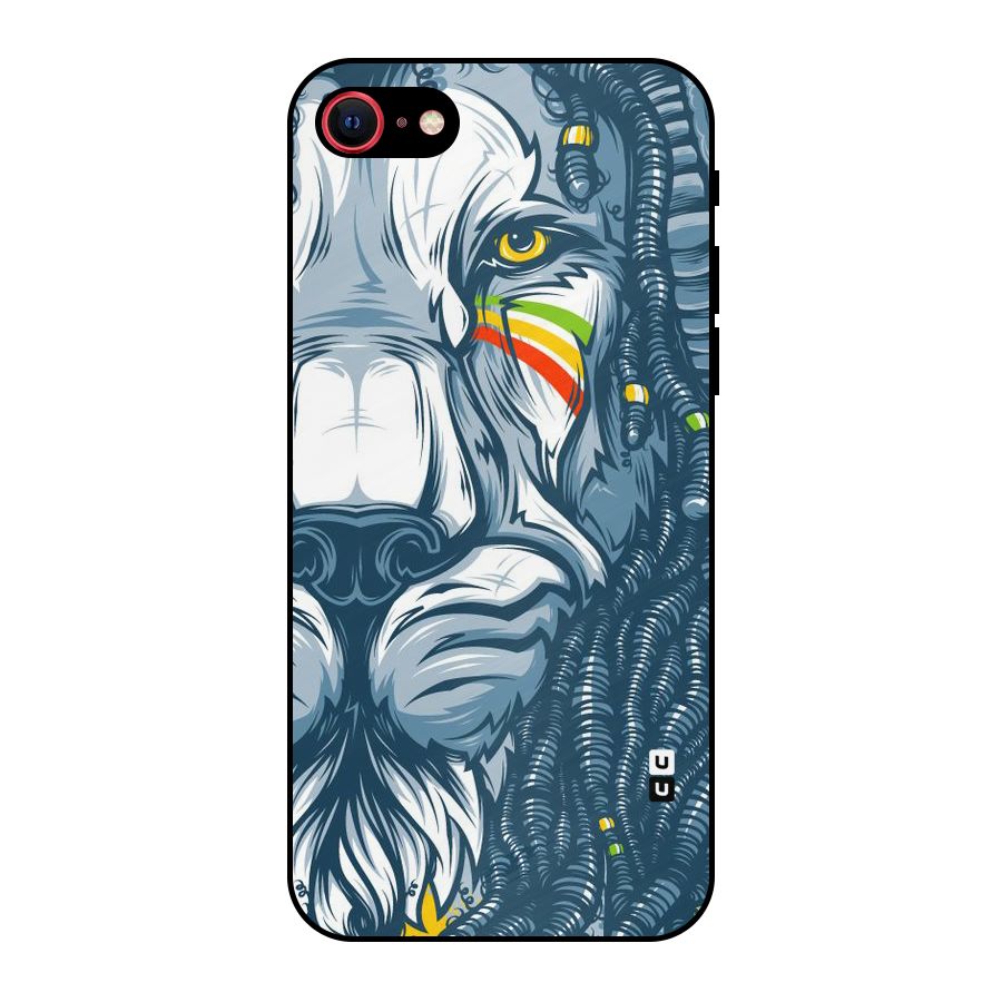 Lionic Face Metal Back Case for iPhone 7
