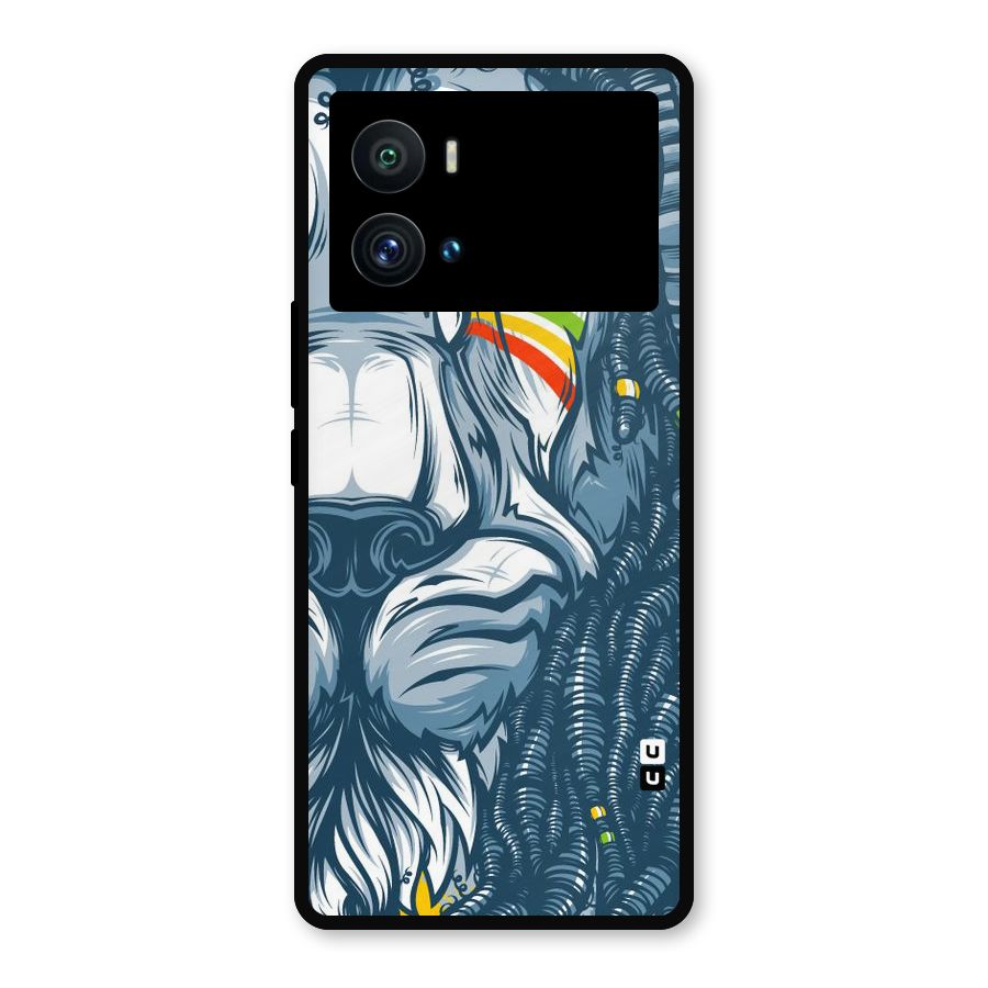 Lionic Face Metal Back Case for iQOO 9 Pro