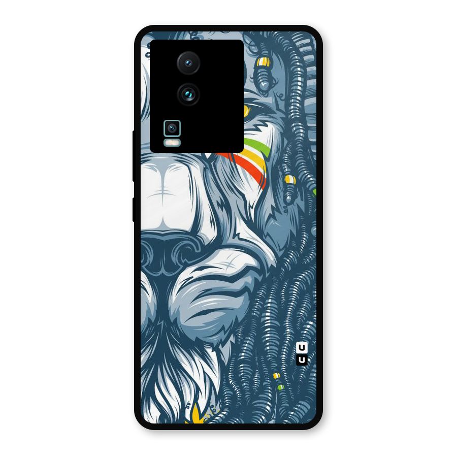 Lionic Face Metal Back Case for iQOO Neo 7 Pro