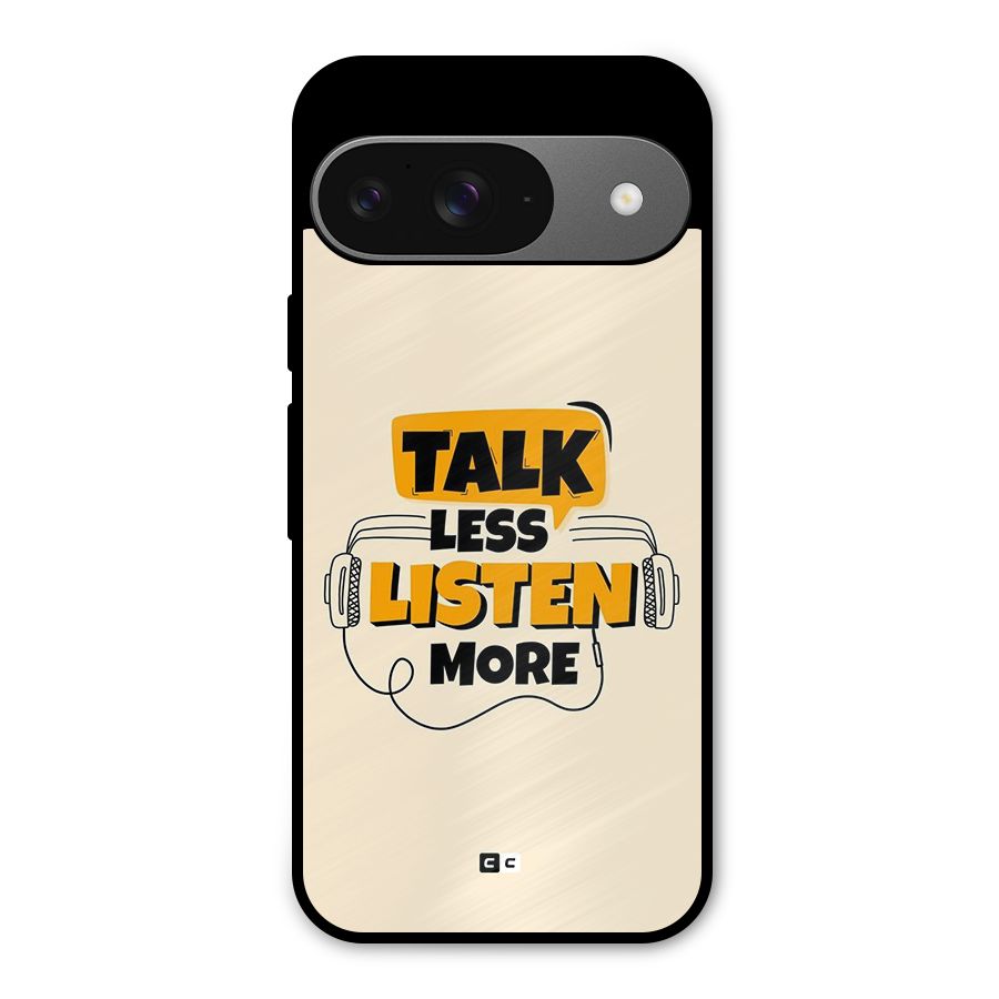 Listen More Metal Back Case for Google Pixel 9