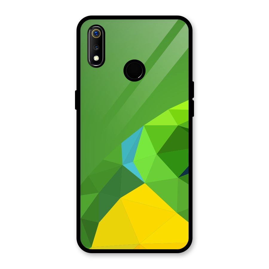 Little Bird Glass Back Case for Realme 3i