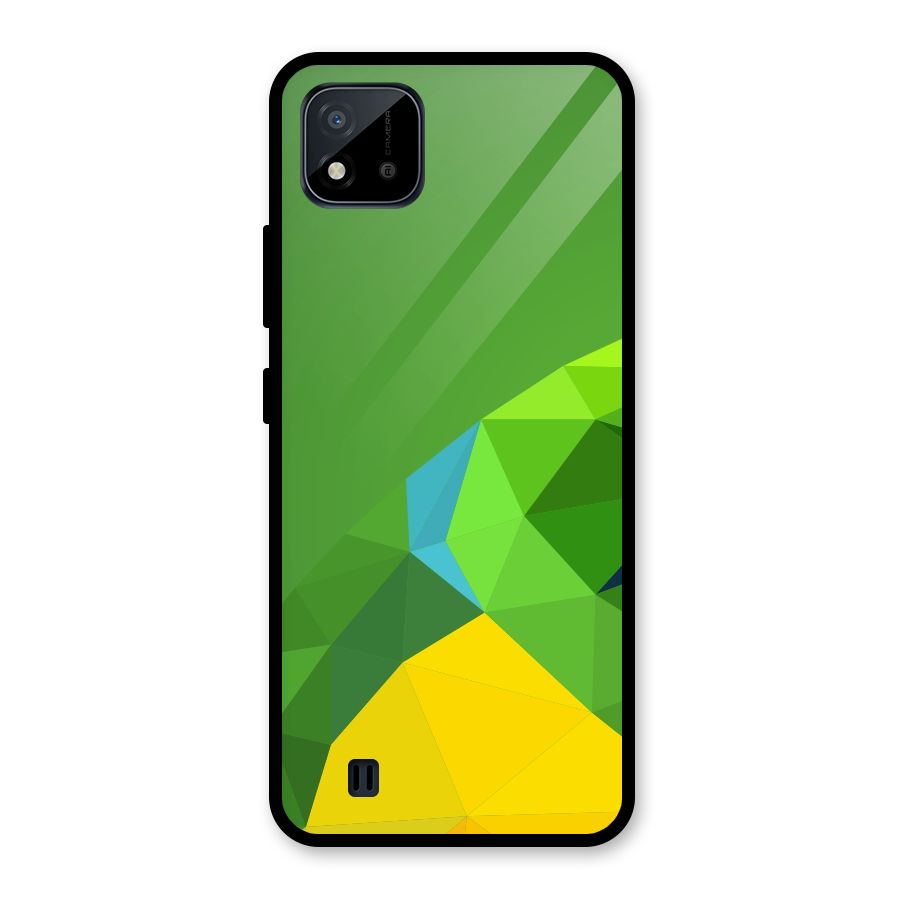 Little Bird Glass Back Case for Realme C11 2021
