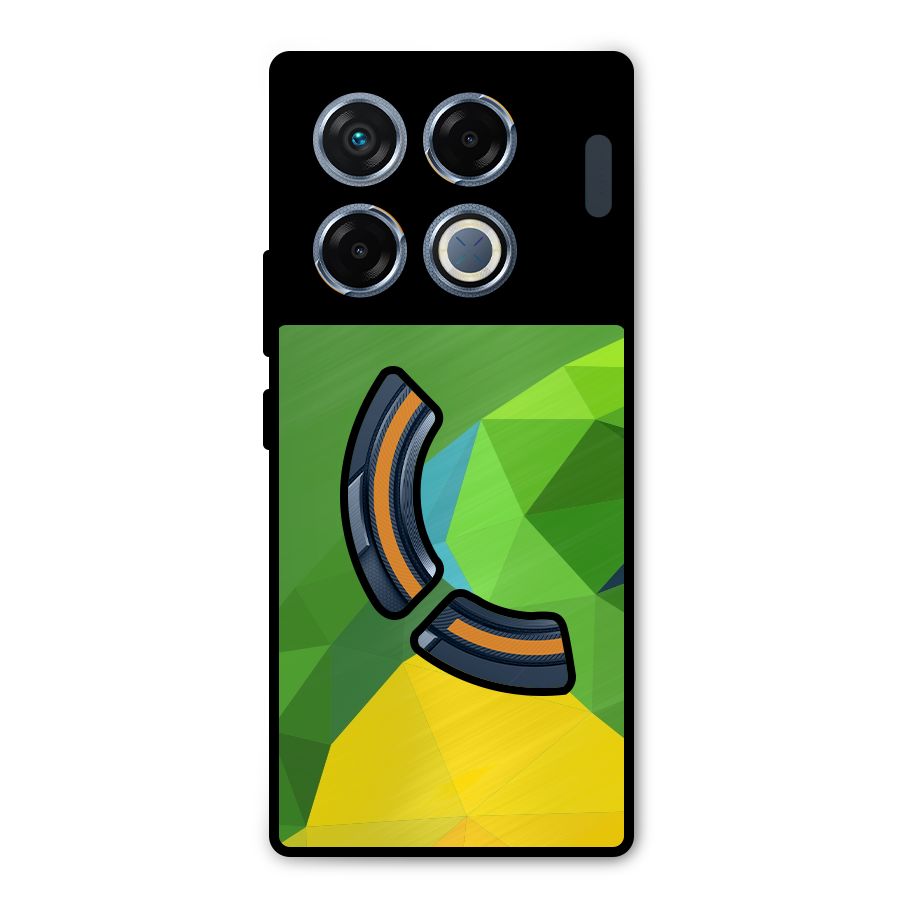 Little Bird Metal Back Case for Infinix GT 20 Pro