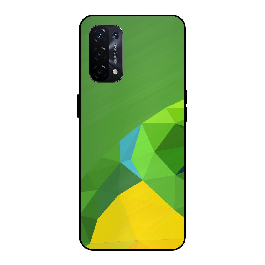 Little Bird Metal Back Case for Oppo A74 5G