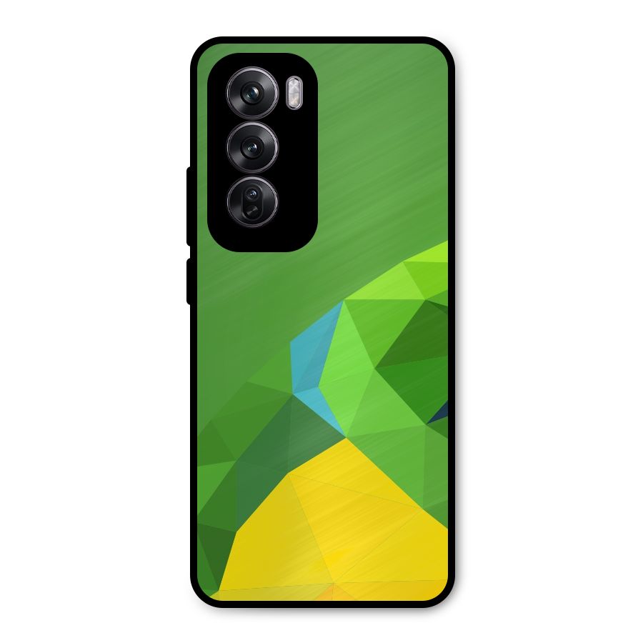 Little Bird Metal Back Case for Oppo Reno12 Pro