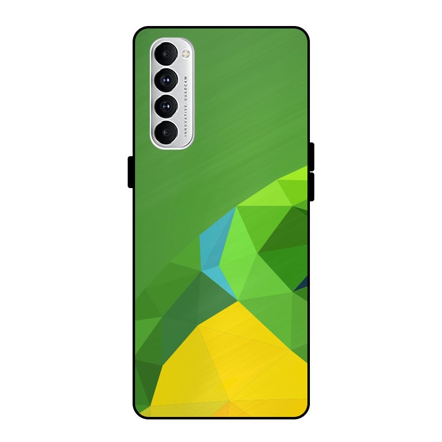 Little Bird Metal Back Case for Oppo Reno4 Pro