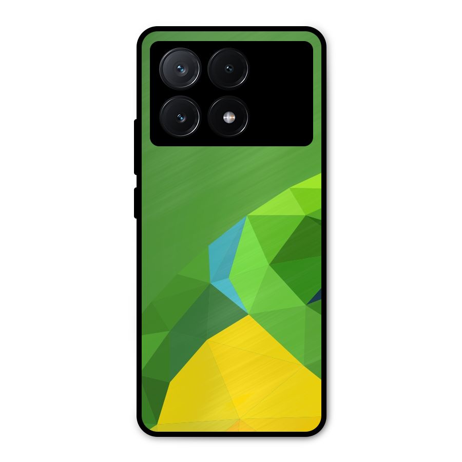 Little Bird Metal Back Case for Poco X6 Pro