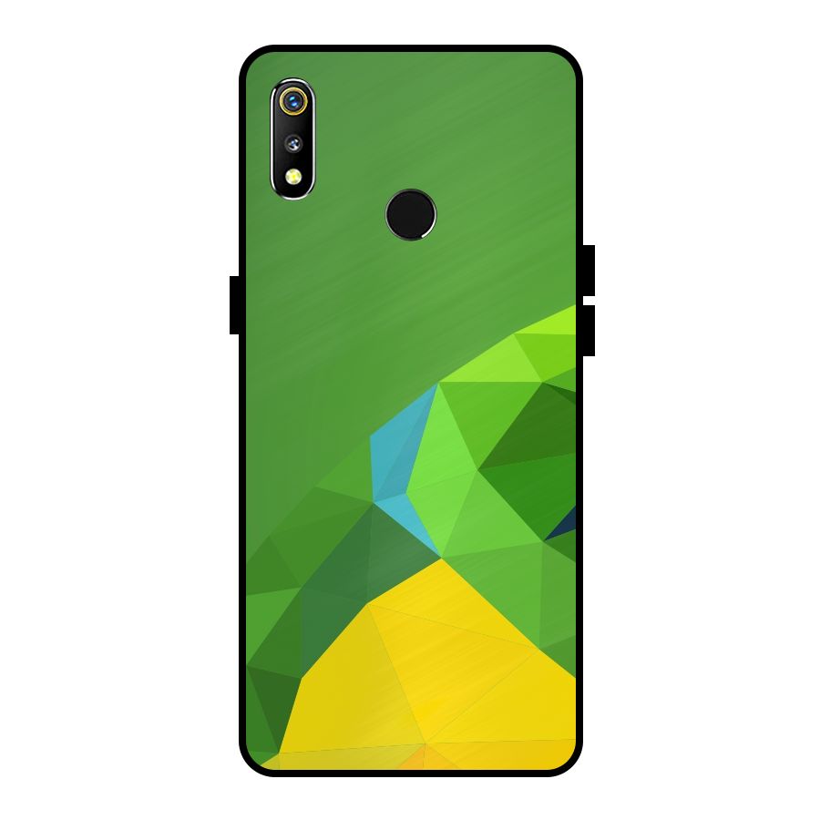 Little Bird Metal Back Case for Realme 3i