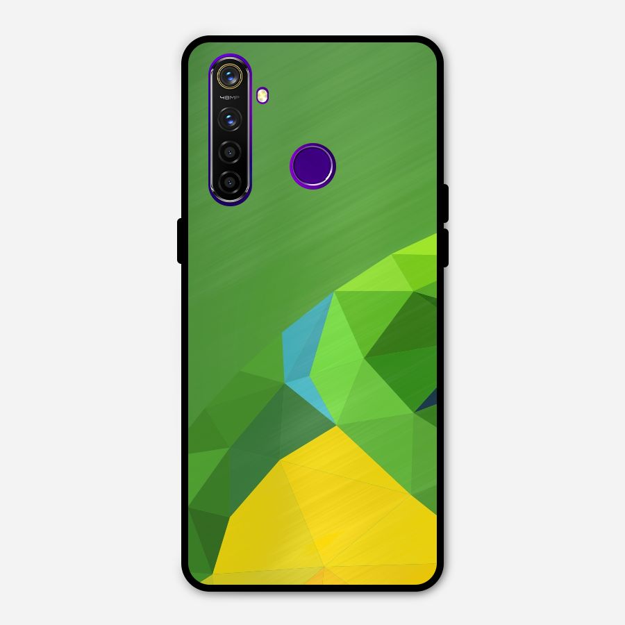 Little Bird Metal Back Case for Realme 5 Pro