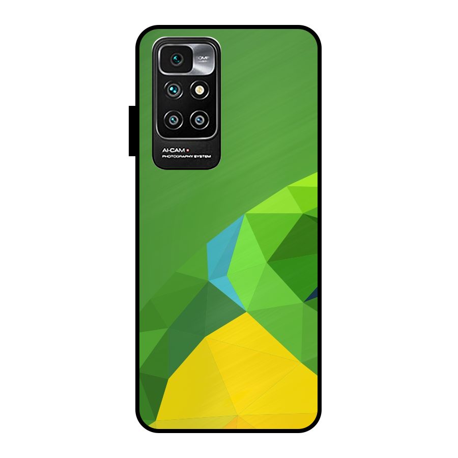 Little Bird Metal Back Case for Redmi 10 Prime
