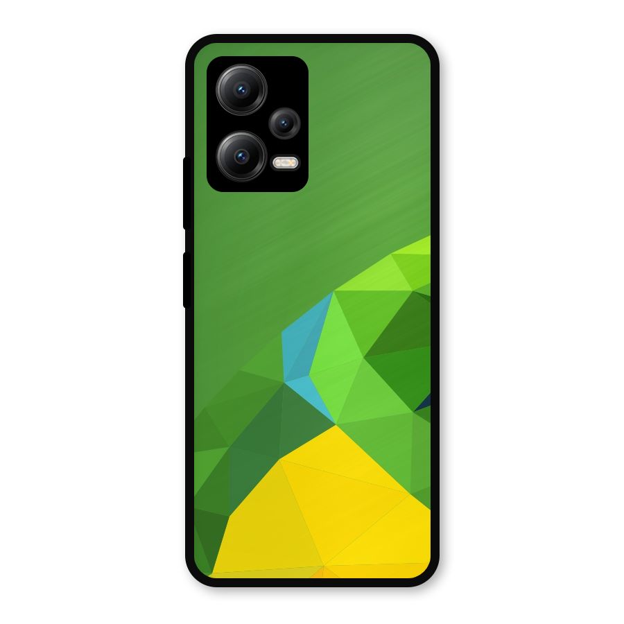 Little Bird Metal Back Case for Redmi Note 12 5G