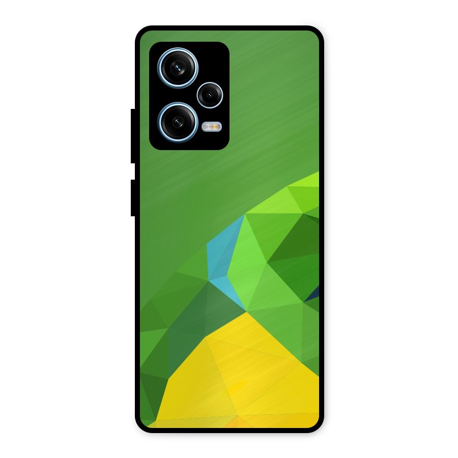 Little Bird Metal Back Case for Redmi Note 12 Pro