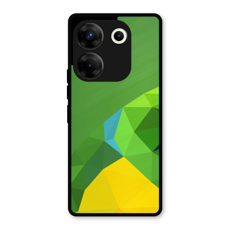 Little Bird Metal Back Case for Tecno Camon 20