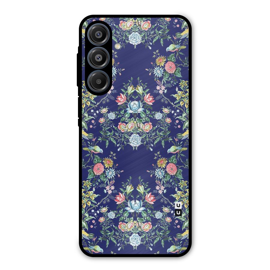Little Flowers Pattern Metal Back Case for Galaxy A16 5G