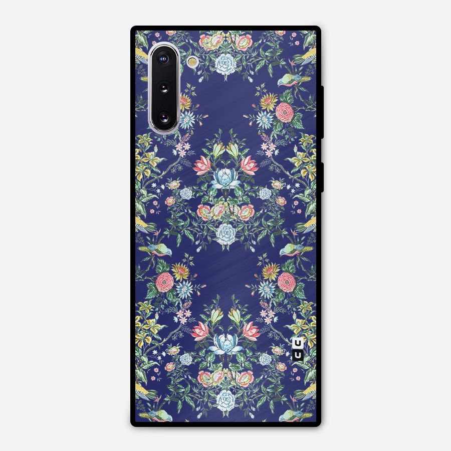 Little Flowers Pattern Metal Back Case for Galaxy Note 10