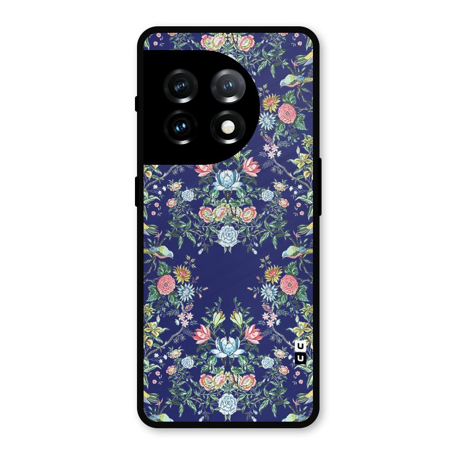 Little Flowers Pattern Metal Back Case for OnePlus 11