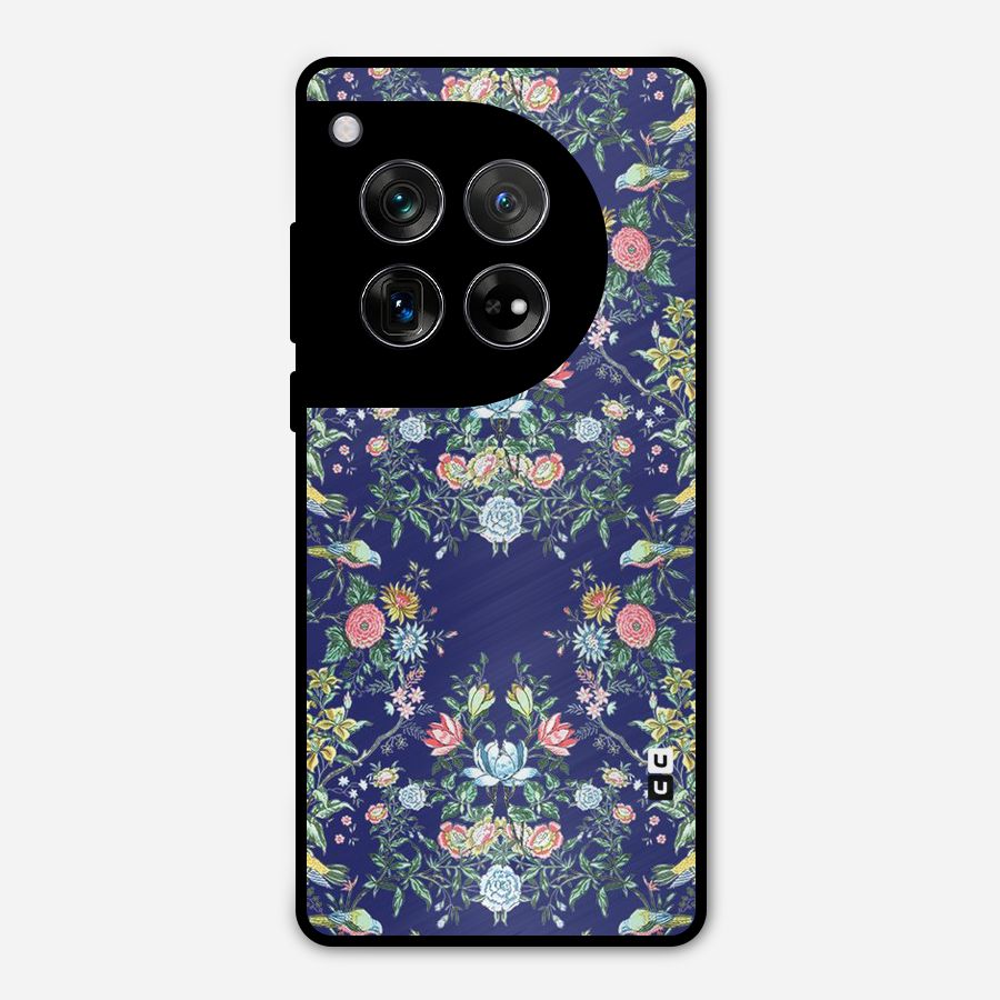 Little Flowers Pattern Metal Back Case for OnePlus 12