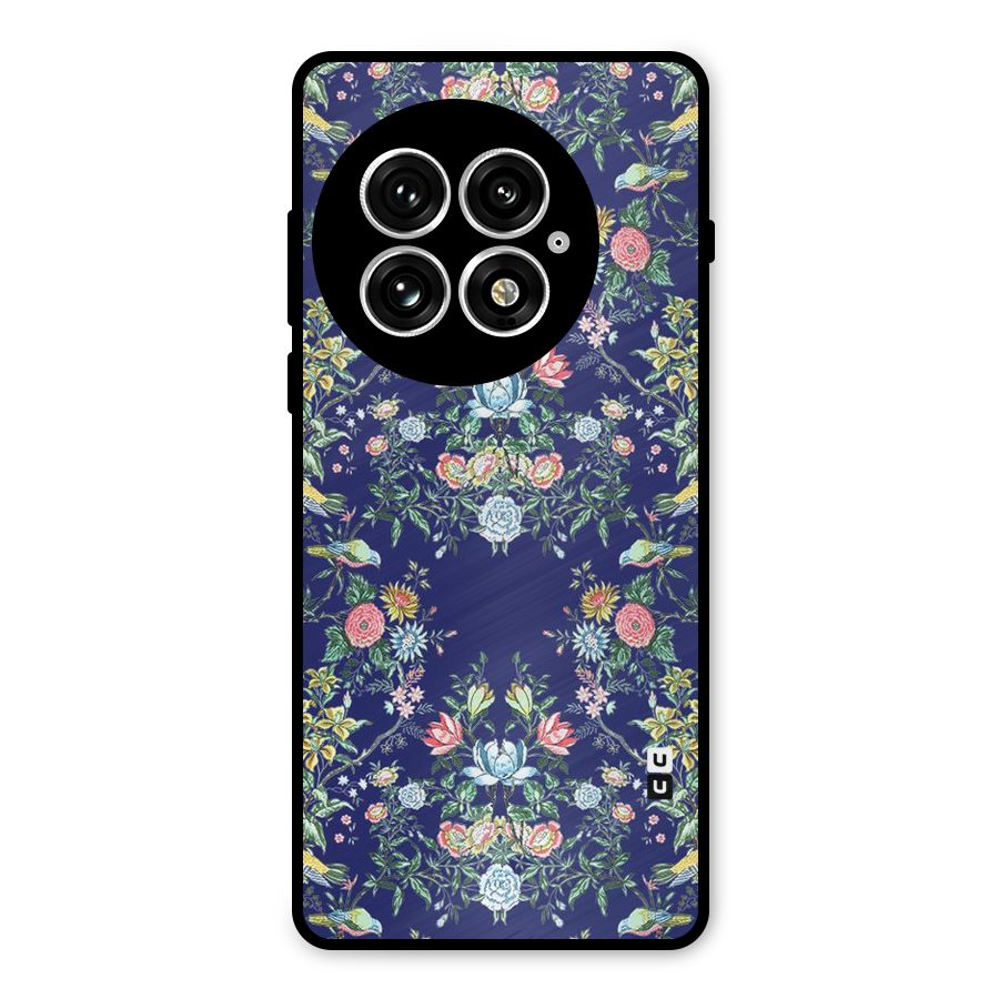 Little Flowers Pattern Metal Back Case for OnePlus 13