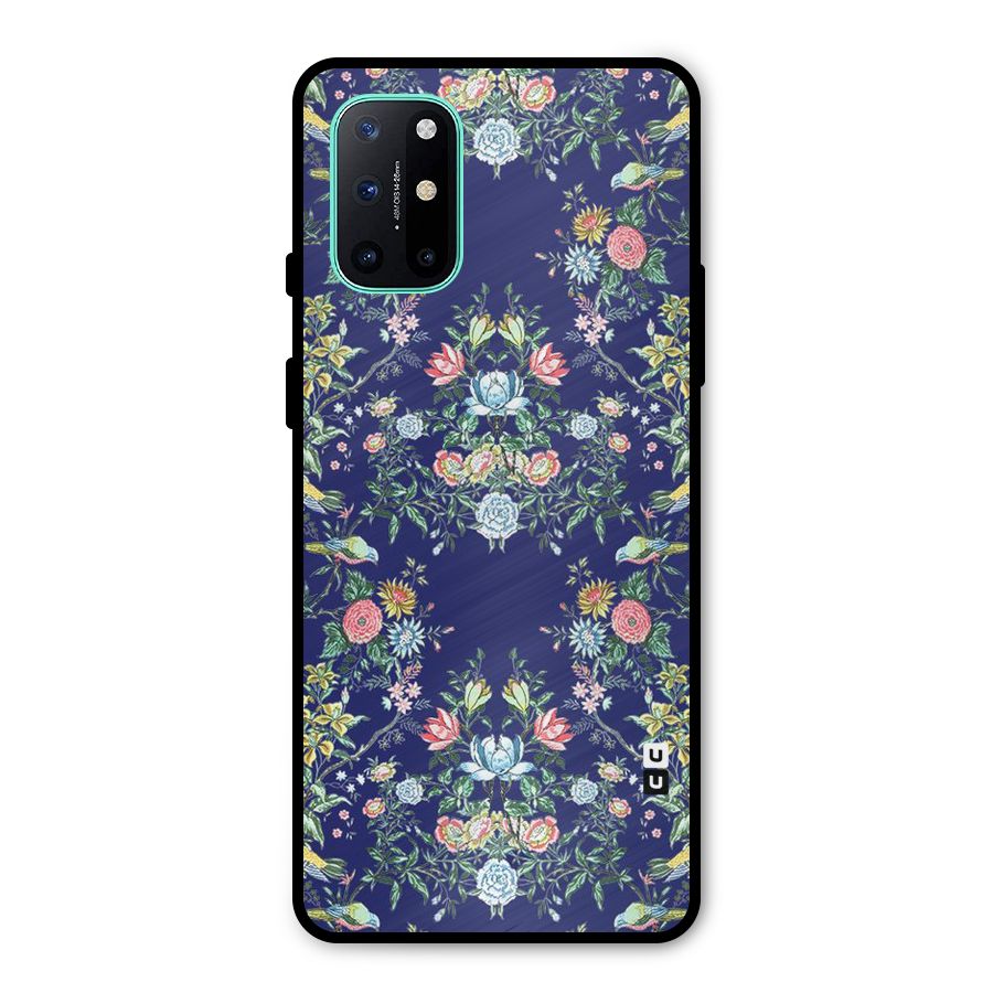 Little Flowers Pattern Metal Back Case for OnePlus 8T