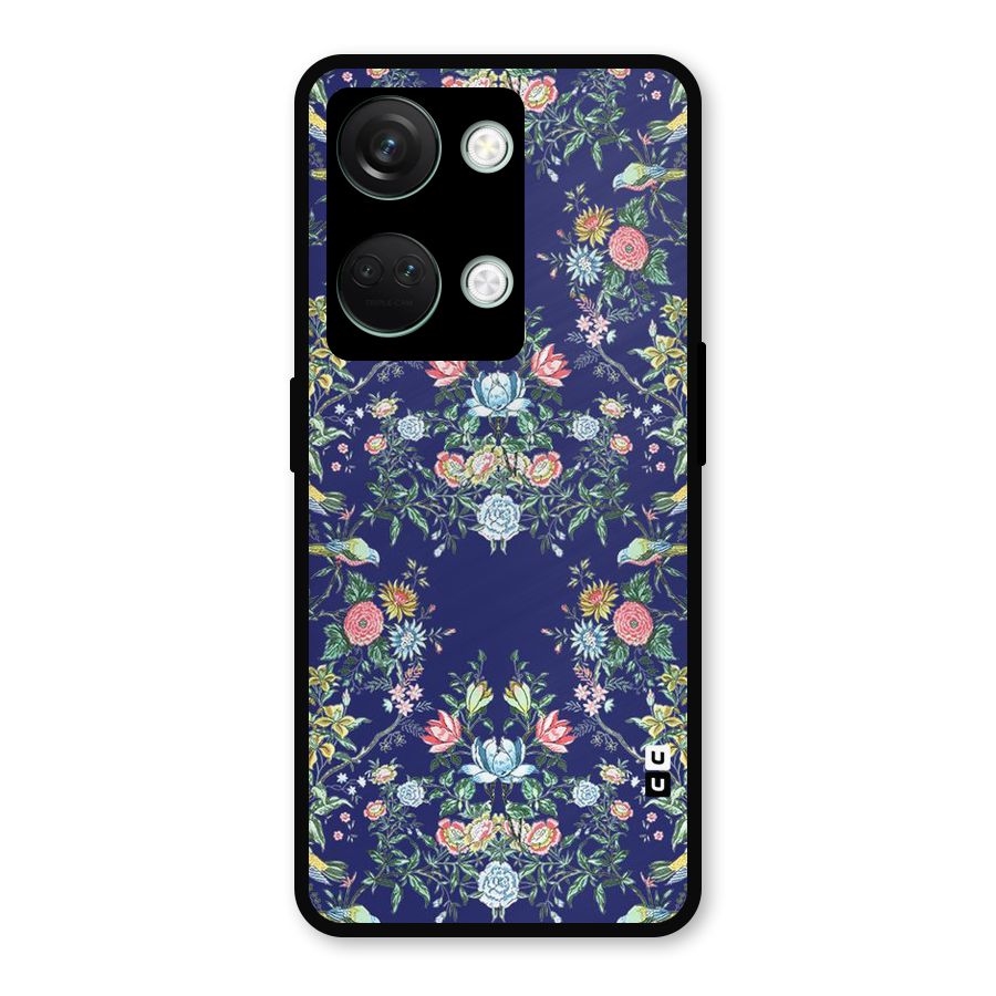 Little Flowers Pattern Metal Back Case for OnePlus Nord 3
