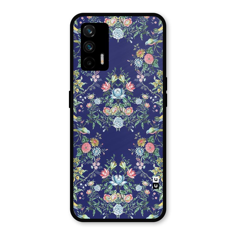 Little Flowers Pattern Metal Back Case for Realme GT 5G