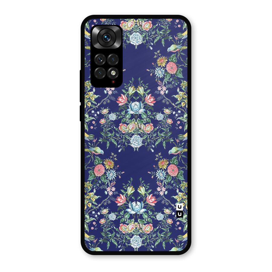 Little Flowers Pattern Metal Back Case for Redmi Note 11s