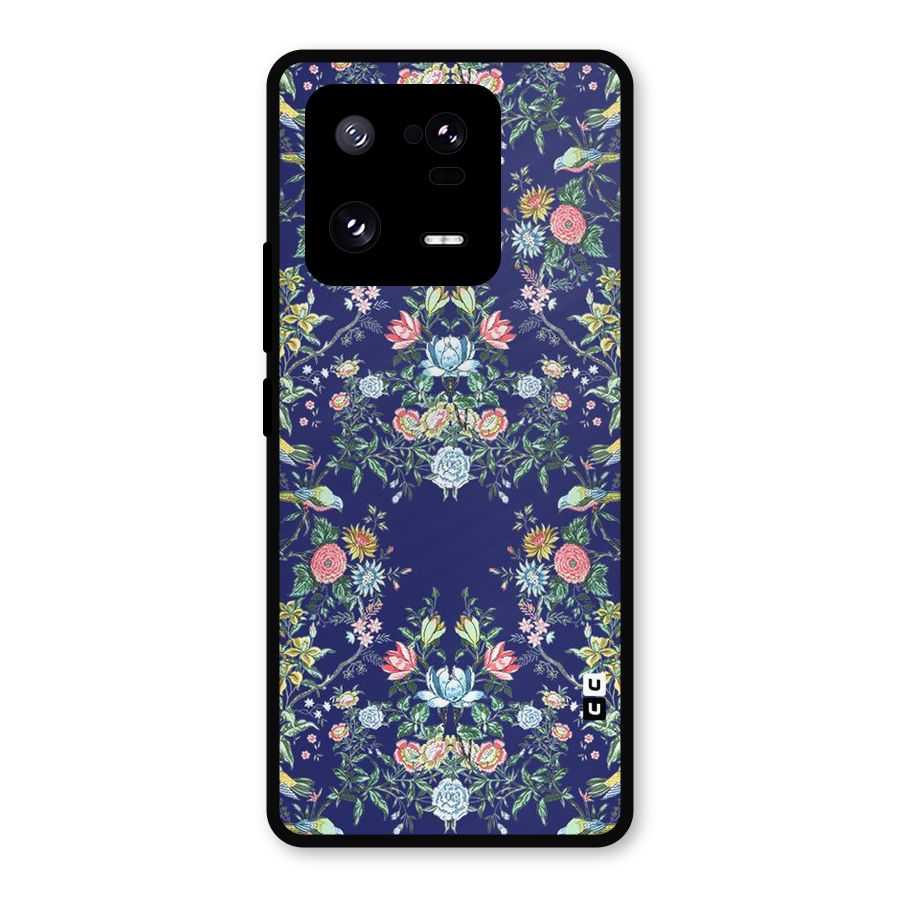 Little Flowers Pattern Metal Back Case for Xiaomi 13 Pro