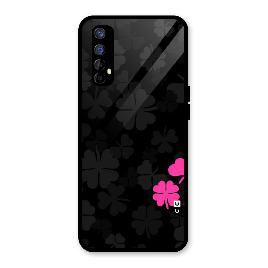 Little Pink Flower Glass Back Case for Realme Narzo 20 Pro