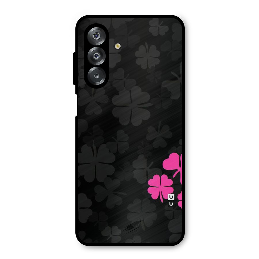 Little Pink Flower Metal Back Case for Galaxy A26