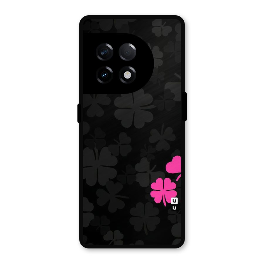 Little Pink Flower Metal Back Case for OnePlus 11R