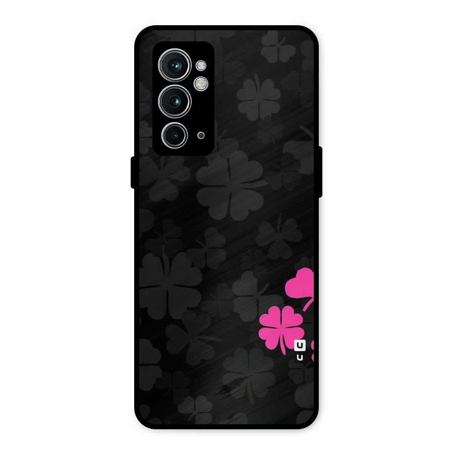 Little Pink Flower Metal Back Case for OnePlus 9RT 5G
