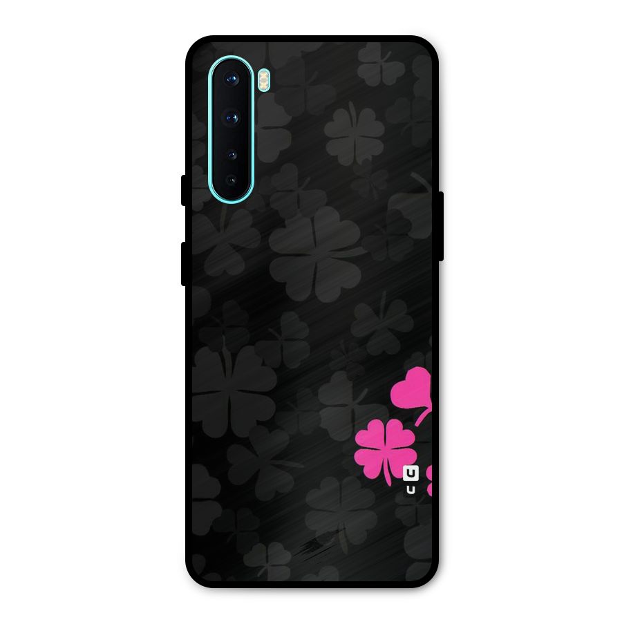 Little Pink Flower Metal Back Case for OnePlus Nord