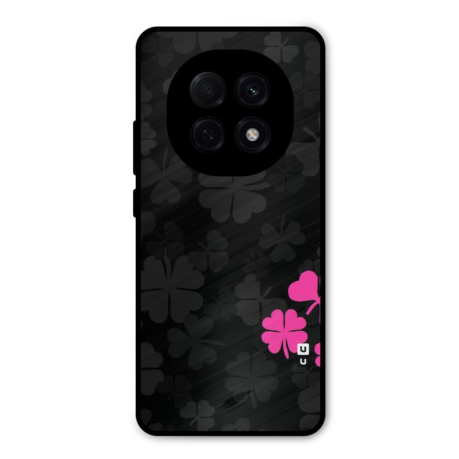 Little Pink Flower Metal Back Case for Oppo F29 Pro