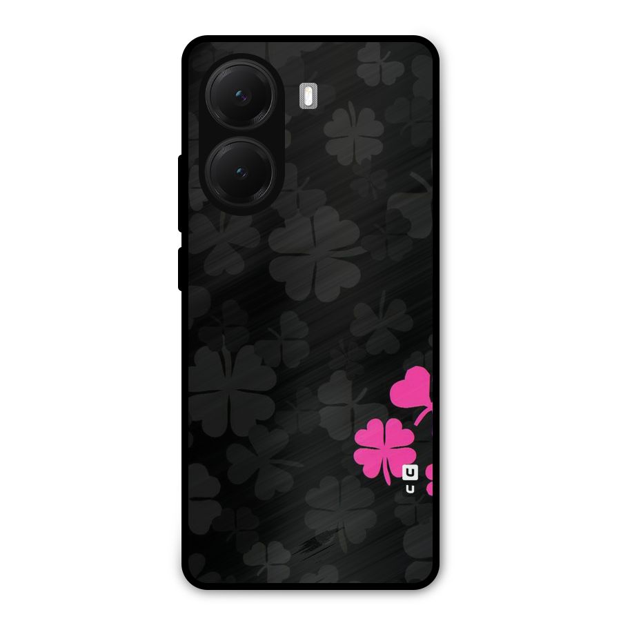 Little Pink Flower Metal Back Case for Poco X7 Pro