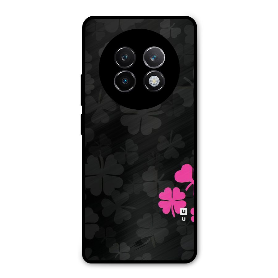 Little Pink Flower Metal Back Case for Realme 13 Plus