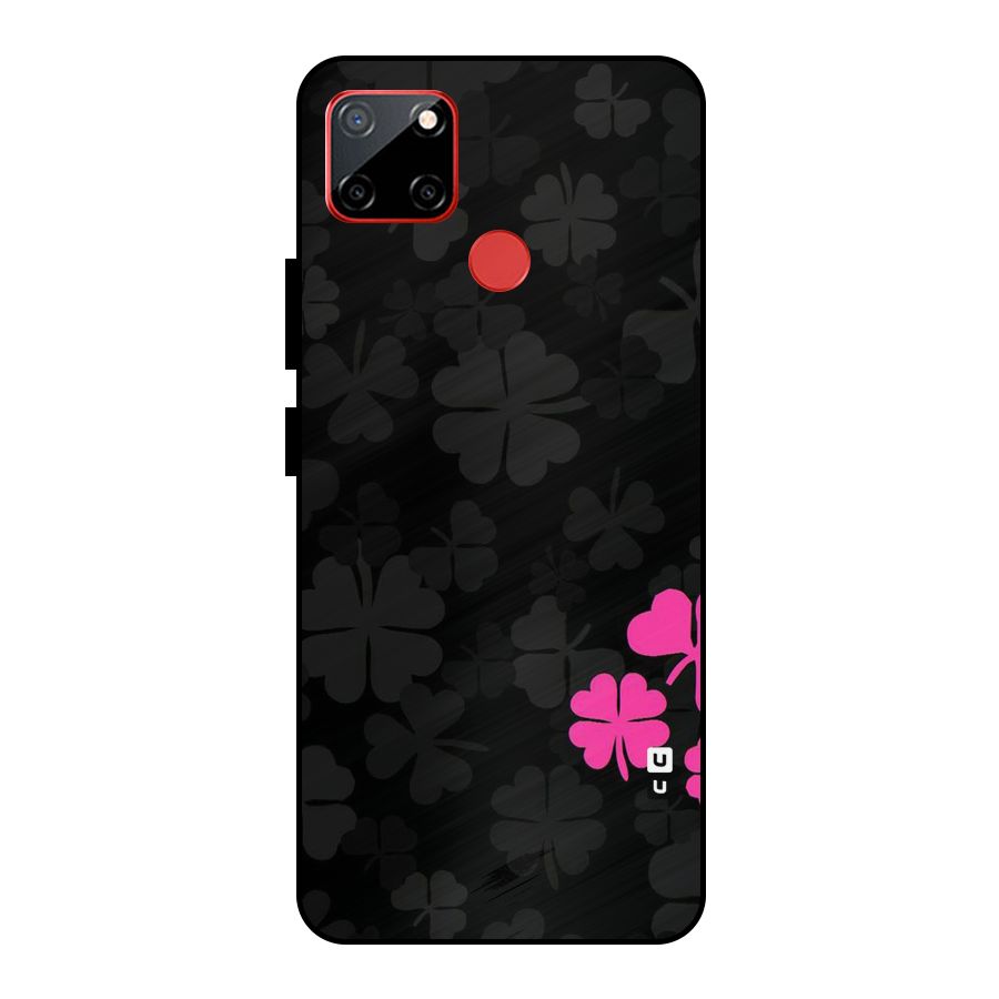 Little Pink Flower Metal Back Case for Realme C12