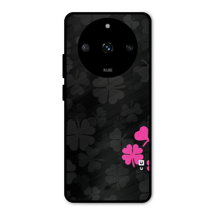Little Pink Flower Metal Back Case for Realme Narzo 60 5G