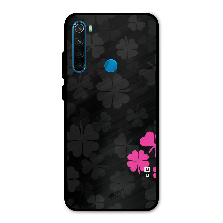 Little Pink Flower Metal Back Case for Redmi Note 8