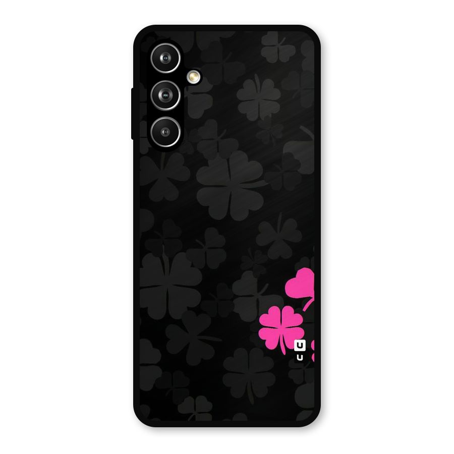Little Pink Flower Metal Back Case for Samsung Galaxy M54