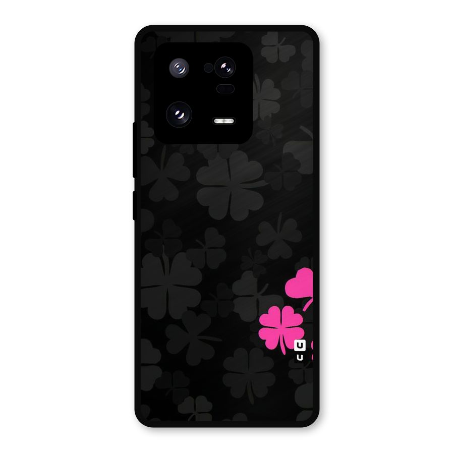 Little Pink Flower Metal Back Case for Xiaomi 13 Pro