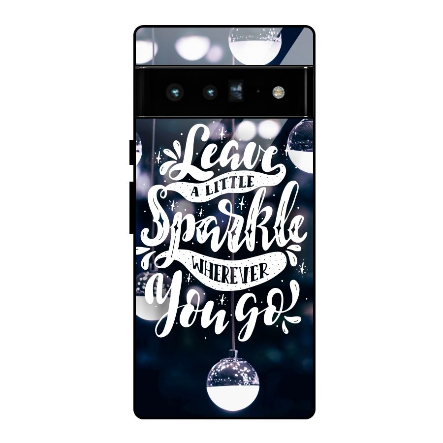 Little Spark Glass Back Case for Google Pixel 6 Pro